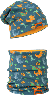 Reusch Kids Hat and Scarf Set 6589040 4573 blau 1